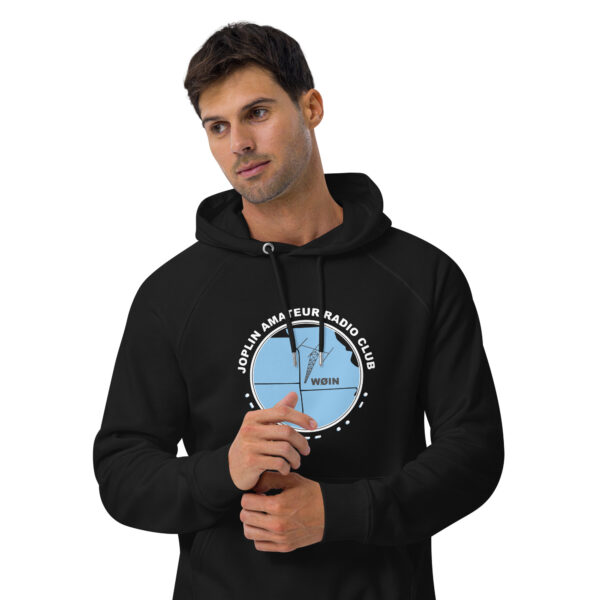 Unisex eco raglan hoodie - Image 4