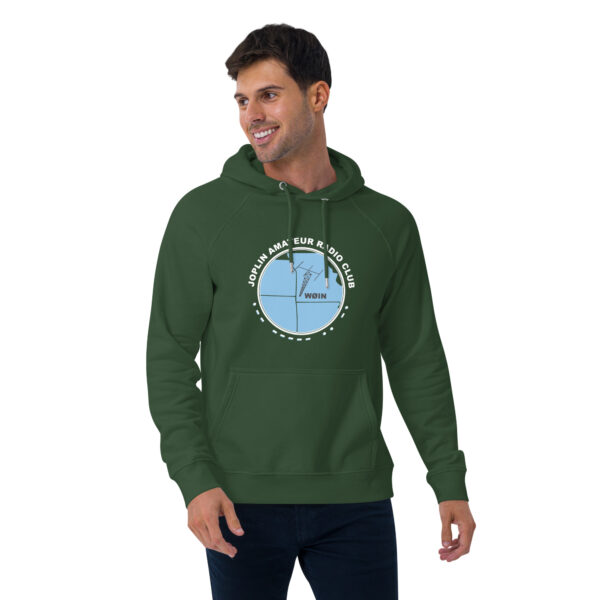 Unisex eco raglan hoodie - Image 12