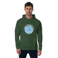 Unisex eco raglan hoodie - Image 11