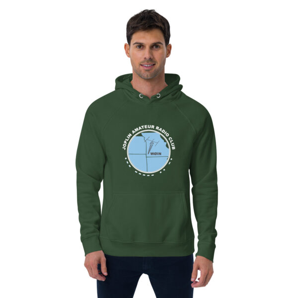 Unisex eco raglan hoodie - Image 11