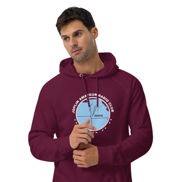 Unisex eco raglan hoodie - Image 7