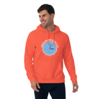 Unisex eco raglan hoodie - Image 15
