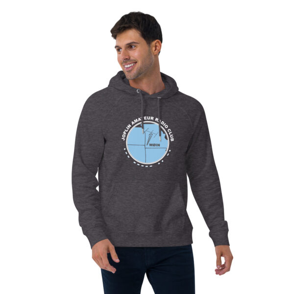 Unisex eco raglan hoodie - Image 9