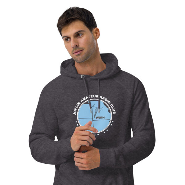 Unisex eco raglan hoodie - Image 10