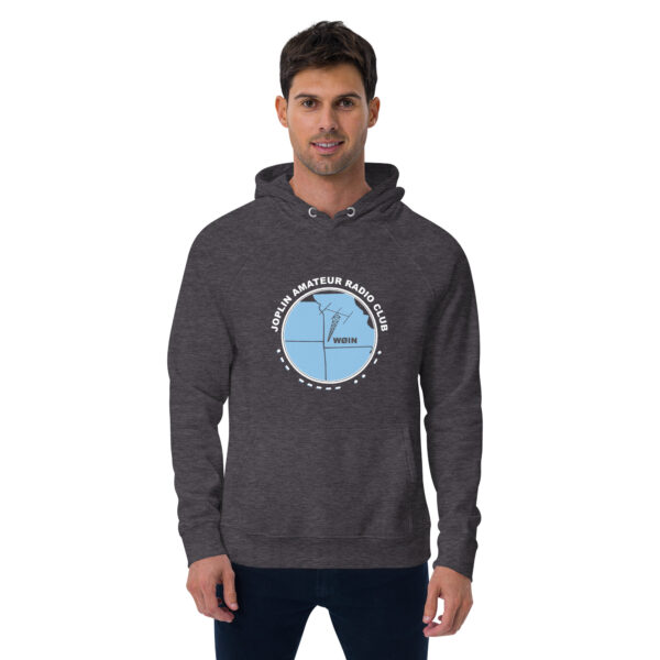 Unisex eco raglan hoodie - Image 8