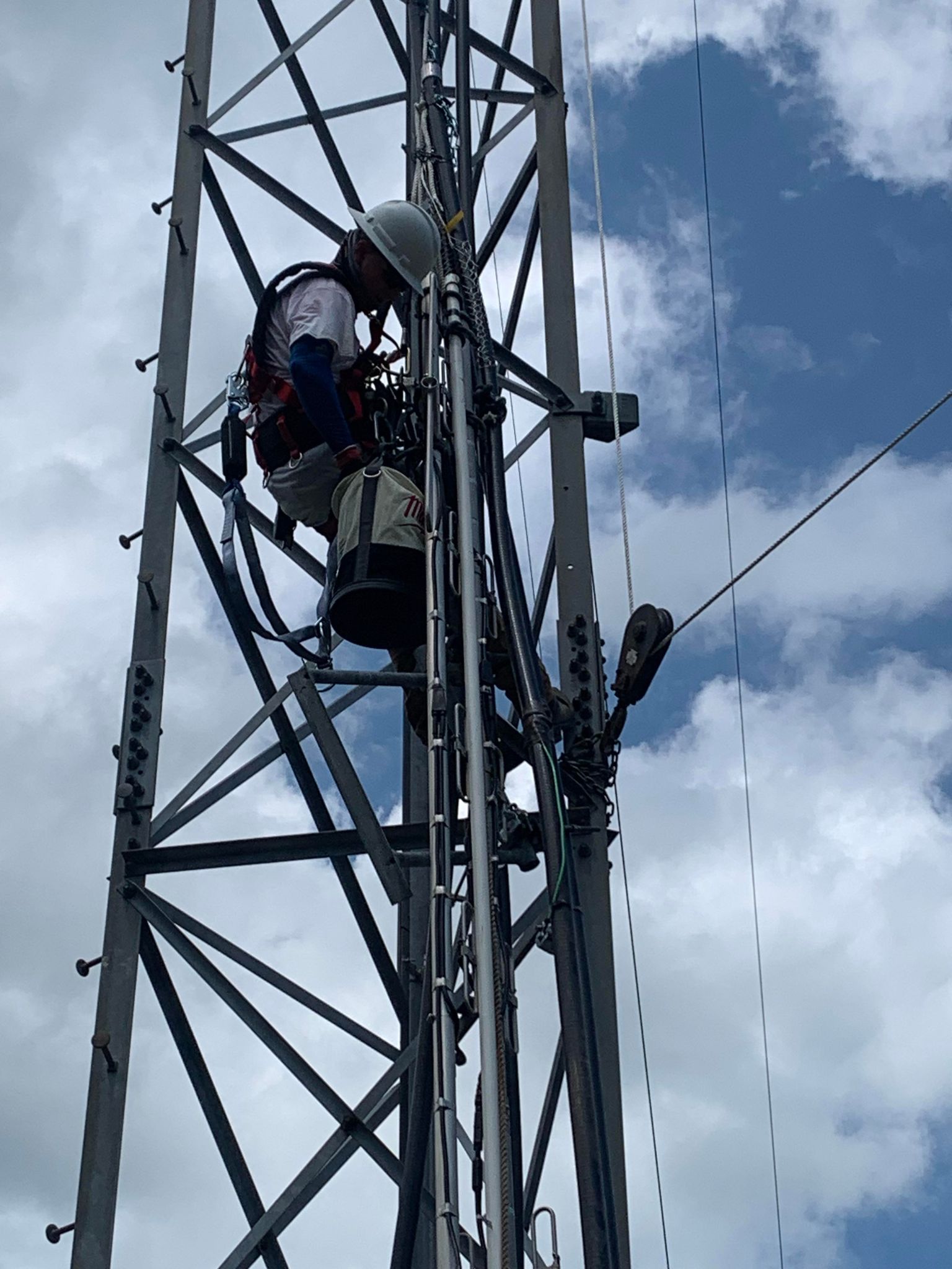 Progress Made at the 147.210 Repeater Tower Site